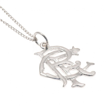 Rangers FC колие с висулка Sterling Silver Pendant & Chain Medium