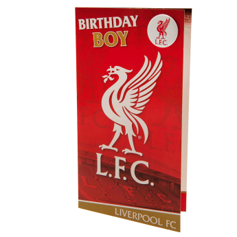 Liverpool FC картичка за рожден ден Birthday boy