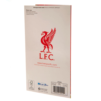 Liverpool FC картичка за рожден ден Birthday boy