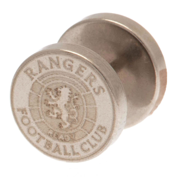 Rangers FC обеци Ready Crest Stainless Steel Stud Earring