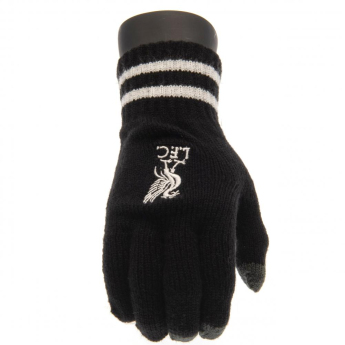 Liverpool FC детски ръкавици Touchscreen Knitted Gloves Youths BK