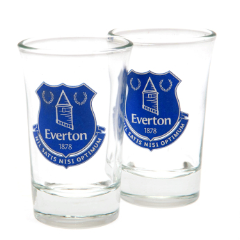 Everton FC чашка за алкохол 2pk Shot Glass Set