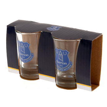 Everton FC чашка за алкохол 2pk Shot Glass Set