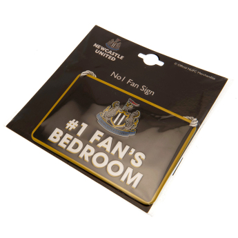 Newcastle United знак за спалня Bedroom Sign No1 Fan