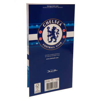 Chelsea FC пожелание Birthday Card Dad