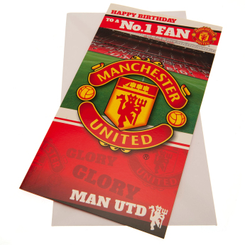 Manchester United пожелание Birthday Card No 1 Fan