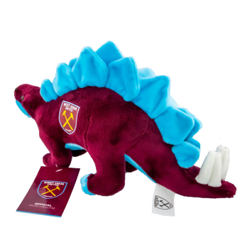 West Ham United плюшен стегозавър claret and blue