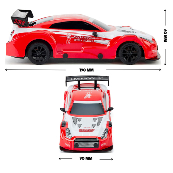 Liverpool FC кола с дистанционно управление Radio Control Sportscar 1:24 Scale