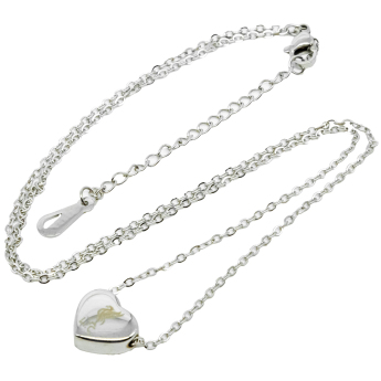 Liverpool FC колие с висулка Stainless Steel Heart Necklace