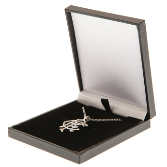 Rangers FC колие с висулка Scroll Crest Stainless Steel Pendant & Chain
