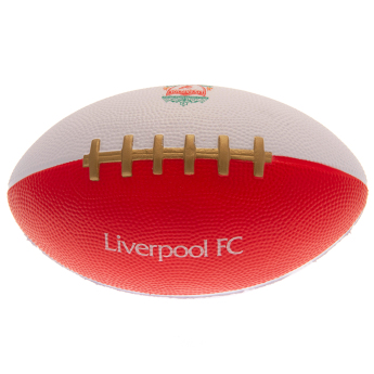 Liverpool FC мини топка за американски футбол red and white