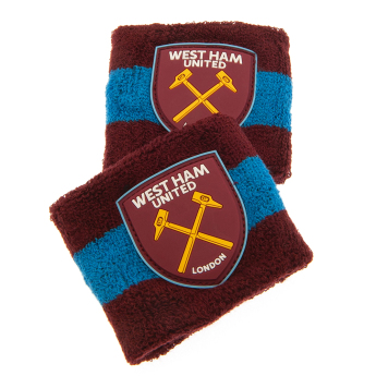 West Ham United накитници 2 soft cotton sweatbands
