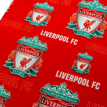 Liverpool FC опаковъчна хартия 2 pcs Text Gift Wrap