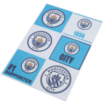 Manchester City стикери Car Decal Set