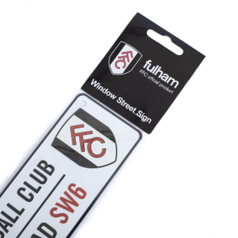 Fulham FC табела за прозорец Window Sign