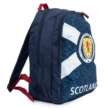 Футболни отбори раница Scottish FA Navy blue large full color crest