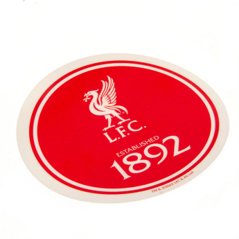 Liverpool FC стикер Single Car Sticker EST