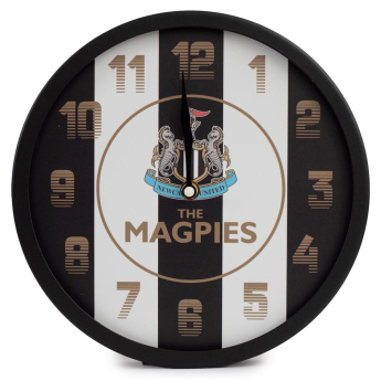 Newcastle United стенен часовник LED Stripe