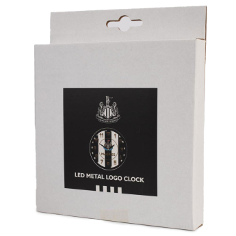 Newcastle United стенен часовник LED Stripe