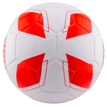 FC Bayern Munich футболна топка crest on a striking red and white - Size 5
