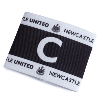 Newcastle United капитанска лента Black and white