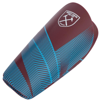 West Ham United детски футболни протектори Fuse Shin Pads Kids 7 to 9 years