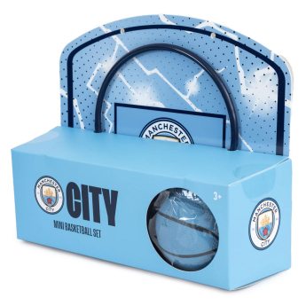 Manchester City мини баскетболен комплект blue