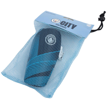 Manchester City детски футболни протектори Fuse Shin Pads Youths 10 to 12 years