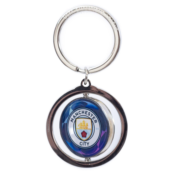 Manchester City висулка за ключодържател Spinner Keyring