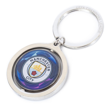 Manchester City висулка за ключодържател Spinner Keyring