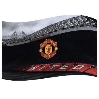 Manchester United знаме Old Trafford