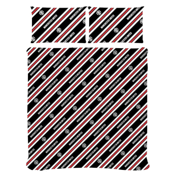 Manchester United спално бельо за спалня Core Stripe