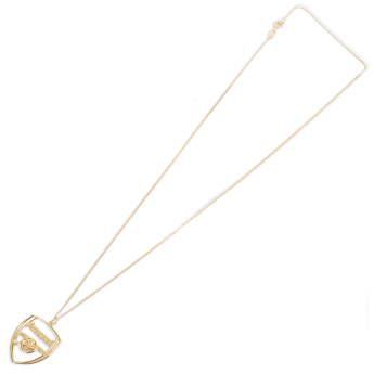 Arsenal FC колие с висулка 18ct Gold Plated on Silver Crest