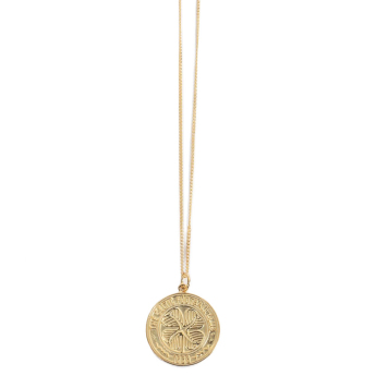 Celtic FC колие с висулка 18ct Gold Plated on Silver