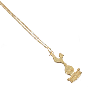Tottenham Hotspur колие с висулка 18ct Gold Plated on Silver