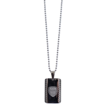Arsenal FC колие с висулка куче Patterned Dog Tag & Chain