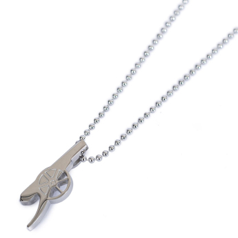 Arsenal FC колие с висулка Stainless Steel Cannon Pendant & Chain
