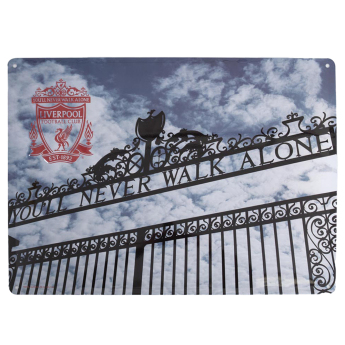 Liverpool FC табела за стена Shankly Gates Large