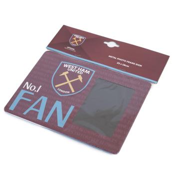 West Ham United рамка за снимка No1 Fan 12cm x 8.5cm