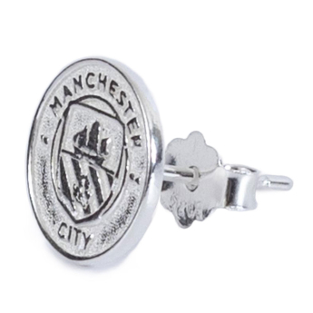 Manchester City обеци Sterling Silver Stud Earring