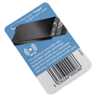 Manchester City кутия за карти rfid Aluminium