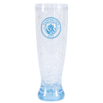 Manchester City охладител за напитки Slim Featuring a blue base