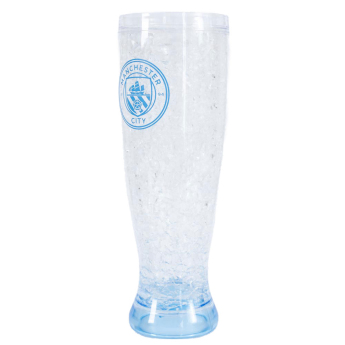 Manchester City охладител за напитки Slim Featuring a blue base