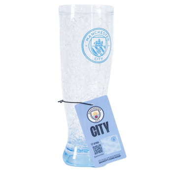 Manchester City охладител за напитки Slim Featuring a blue base