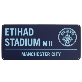 Manchester City табела за стена Two Tone Street