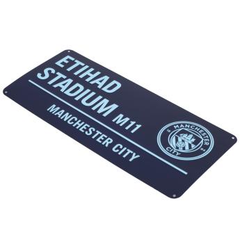 Manchester City табела за стена Two Tone Street