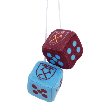 West Ham United кубчета за кола Hanging Dice