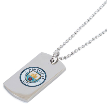 Manchester City колие с висулка куче Colour Crest