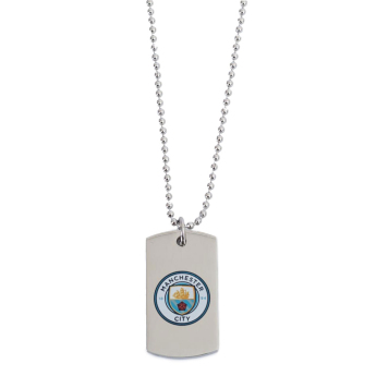 Manchester City колие с висулка куче Colour Crest
