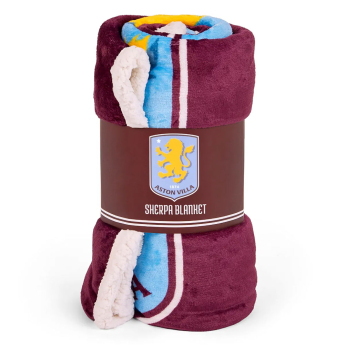 Aston Villa поларено одеяло Sherpa